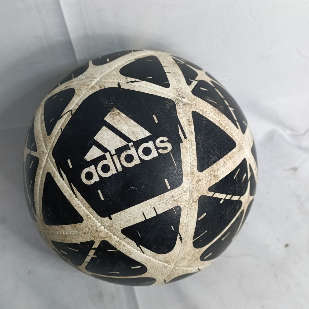 Adidas Soccer Ball Size 5 Black White Star Pattern CW4171 Training Ball